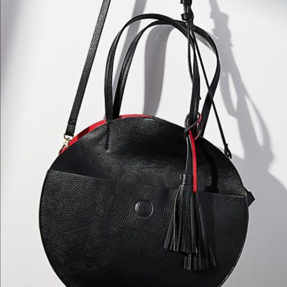 Anthropologie circular tote bag